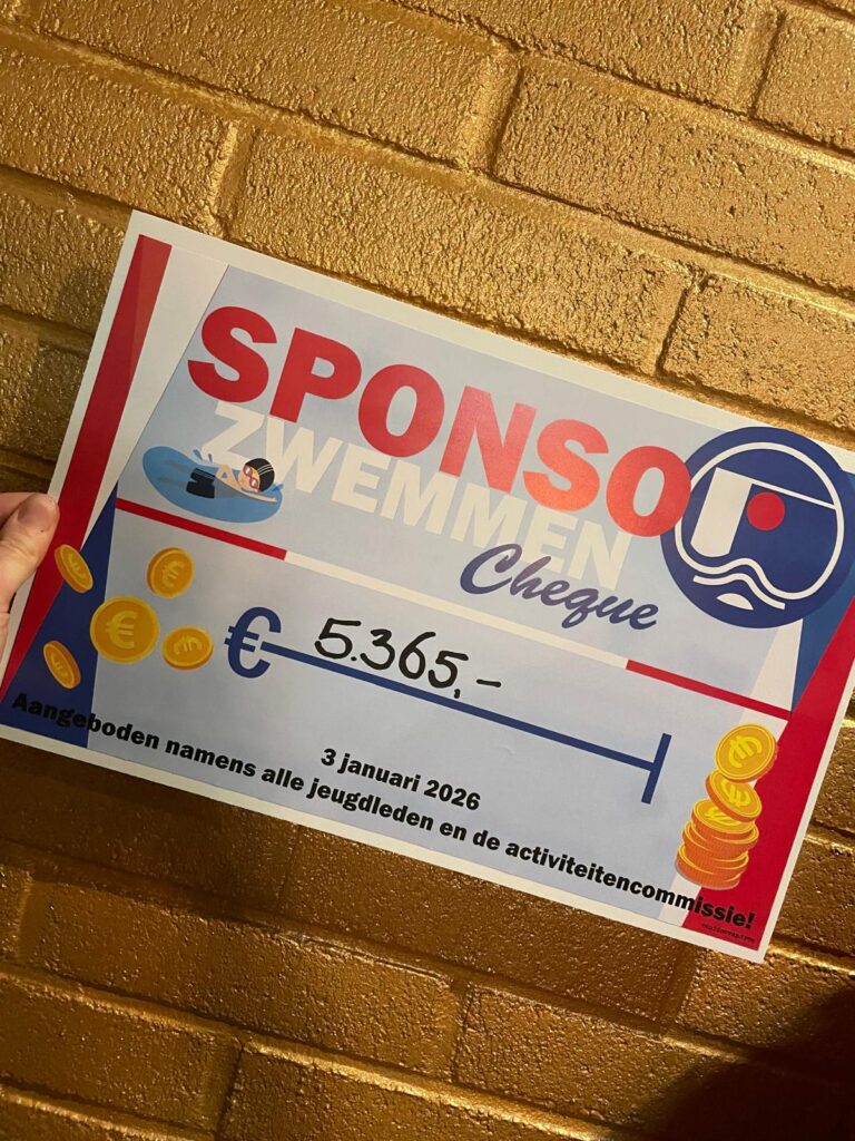 Sponsorzwemmen & nieuwjaarsreceptie